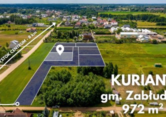 działka na sprzedaż - Zabłudów (gw), Kuriany
